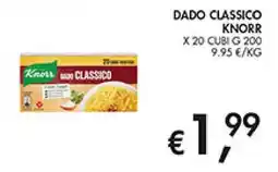 Maxi Coal Dado classico Knorr offerta