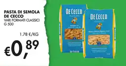 Maxi Coal Pasta di semola De Cecco offerta