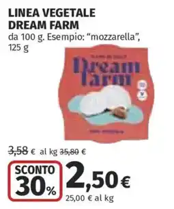 Ipercoop Linea vegetale Dream Farm offerta