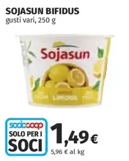 Ipercoop Sojasun Bifidus offerta