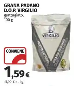 Ipercoop Grana Padano D.O.P. Virgilio grattugiato offerta