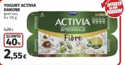 Ipercoop Yogurt Activia Danone offerta