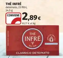 Ipercoop Thé Infre classico deteinato offerta