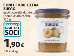 Ipercoop Confetture extra Zuegg offerta