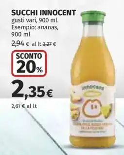 Ipercoop Succhi Innocent offerta
