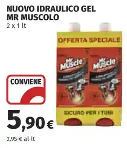 Ipercoop Idraulico gel Mr Muscle offerta