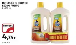 Ipercoop Detergente pronto Legno Pulito offerta