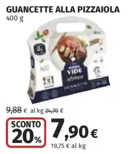 Ipercoop Guancette alla pizzaiola Vide offerta