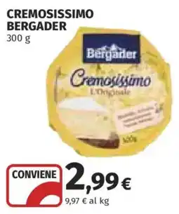 Ipercoop Cremosissimo Bergader offerta