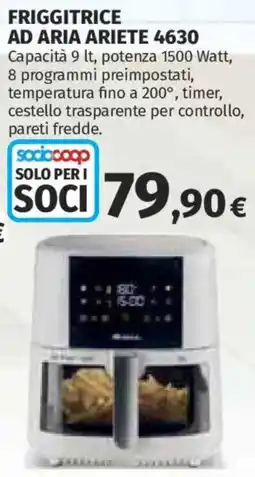 Ipercoop Friggitrice ad aria Ariete 4630 offerta