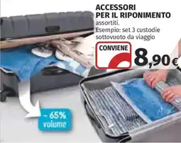 Ipercoop Accessori per il riponimento assortiti offerta