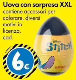 Tedi Uova con sorpresa Stitch offerta
