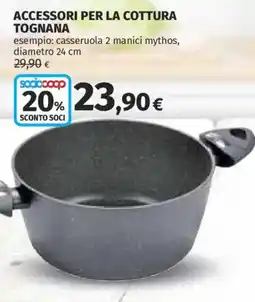 Ipercoop Casseruola 2 manici mythos offerta