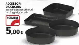 Ipercoop stampi assortiti per friggitrice ad aria offerta