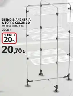 Ipercoop Stendibiancheria a torre Colombo modello Icaro offerta