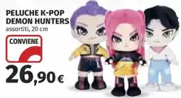 Ipercoop Peluche K-Pop Demon Hunters offerta