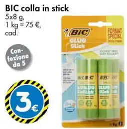 Tedi BIC colla in stick offerta