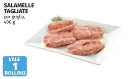 Ipercoop Salamelle tagliate offerta