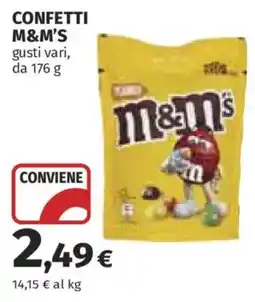 Ipercoop Confetti M&M's offerta