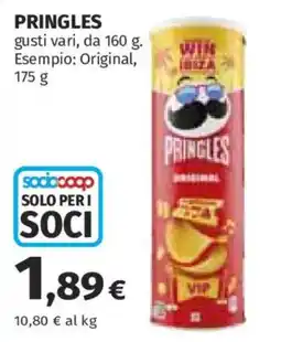 Ipercoop Pringles Original offerta