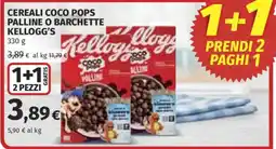 Ipercoop Cereali Coco Pops Kellogg's offerta