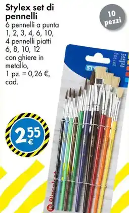Tedi Stylex set di pennelli offerta