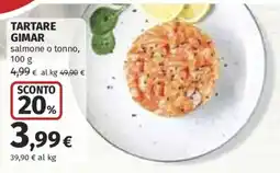 Ipercoop Tartare Gimar offerta