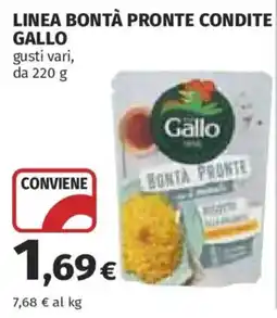 Ipercoop Bontà pronte Gallo offerta