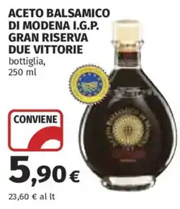 Ipercoop Aceto balsamico di Modena I.G.P. Gran Riserva Due Vittorie offerta