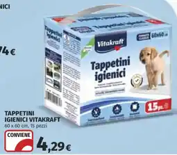Ipercoop Tappetini igienici Vitakraft offerta