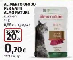 Ipercoop Alimento umido per gatti Almo Nature offerta