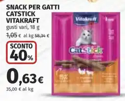 Ipercoop Catstick Vitakraft offerta