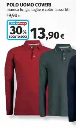 Ipercoop Polo uomo Coveri offerta