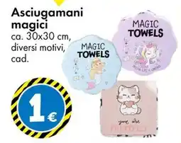 Tedi Asciugamani magici Magic Towels offerta