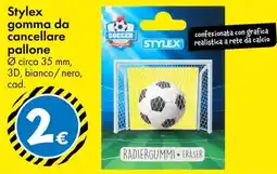 Tedi Stylex gomma da cancellare pallone offerta