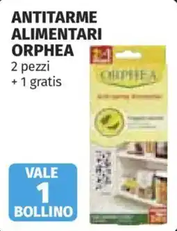 Ipercoop Antitarme alimentari Orphea offerta