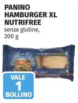 Ipercoop Panino hamburger xl nutrifree offerta
