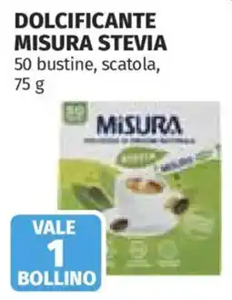 Ipercoop Dolcificante Misura Stevia offerta