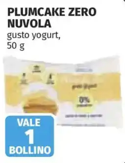 Ipercoop Plumcake zero nuvola gusto yogurt offerta