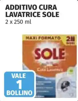 Ipercoop Additivo cura lavatrice Sole offerta