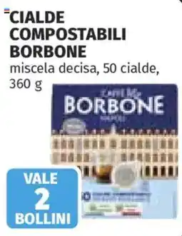 Ipercoop Cialde compostabili Borbone offerta