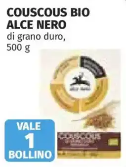 Ipercoop Couscous bio alce nero offerta