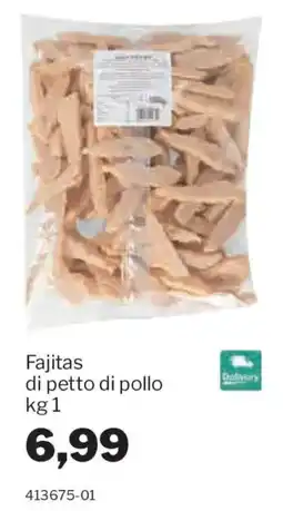 GrosMarket Fajitas di petto di pollo offerta