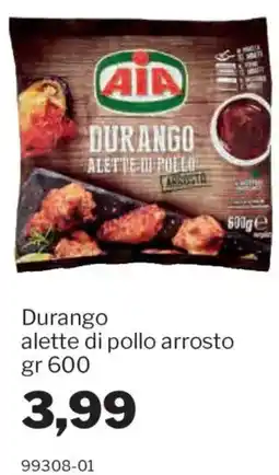 GrosMarket Durango alette di pollo arrosto offerta