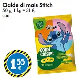 Tedi Cialde di mais Stitch offerta