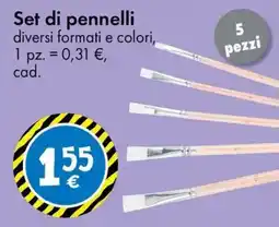 Tedi Set di pennelli offerta