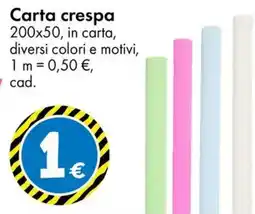 Tedi Carta crespa offerta