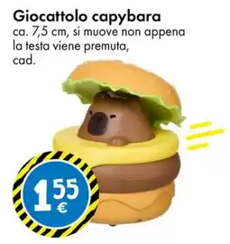 Tedi Giocattolo capybara offerta
