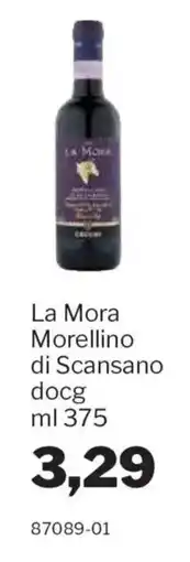 GrosMarket La Mora Morellino di Scansano docg offerta