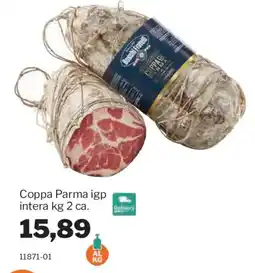 GrosMarket Coppa Parma igp offerta